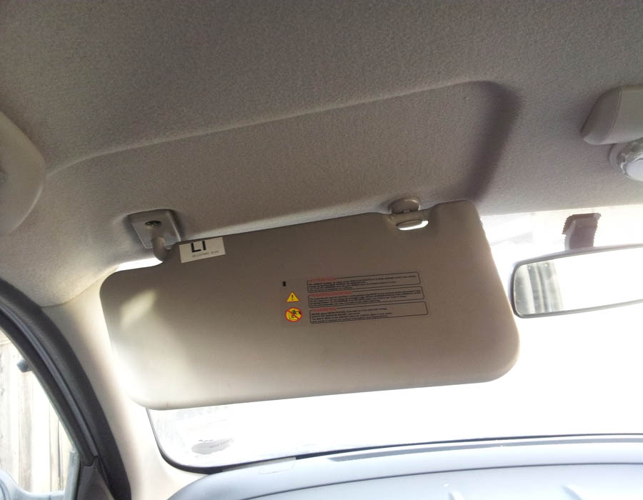 Nissan Micra E sun-visor-passenger-side